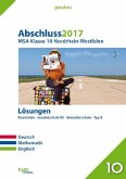 Abschluss 2017 - Mittlerer Schulabschluss 10 Klasse Nordrhein-Westfalen, Lösungen