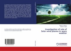 Investigation of role of Solar wind plasma in space weather