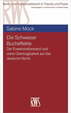 Cover Die Schweizer Bucheffekte (eBook, ePUB)