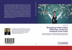 Reviewing Initial Public Offerings: Empirical Evidence from India - Das, Gautam