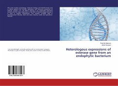 Heterologous expressions of esterase gene from an endophytic bacterium