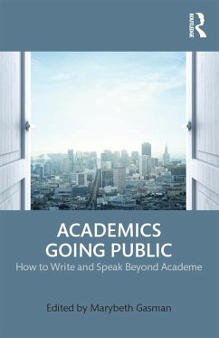 Academics Going Public (eBook, ePUB)