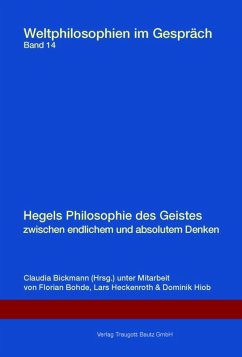 Hegels Philosophie des Geistes zwischen endlichem und absolutem Denken (eBook, PDF)