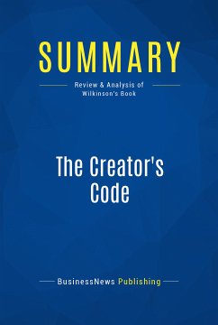 Summary: The Creator's Code (eBook, ePUB) - BusinessNews Publishing