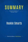 Summary: Rookie Smarts (eBook, ePUB)