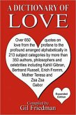 Dictionary of Love: Over 650 quotes on love from the profane to the profound arranged alphabetically (eBook, ePUB)