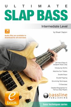 Ultimate Slap Bass: Intermediate Level (eBook, ePUB) - Clayton, Stuart