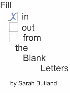 Fill In The Blank Letters (eBook, ePUB) - Butland, Sarah