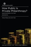 How Public is Private Philanthropy? Separating Reality from Myth (eBook, ePUB) How Public is Private Philanthropy? Separating Reality from Myth (eBook, ePUB)