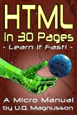 HTML in 30 Pages (eBook, ePUB)