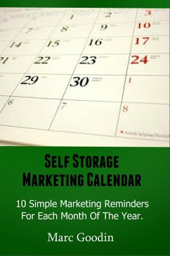 Cover Self Storage Marketing Calendar (eBook, ePUB)