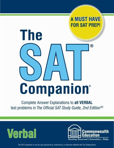 THE SAT Companion: Verbal (eBook, ePUB) THE SAT Companion: Verbal (eBook, ePUB)