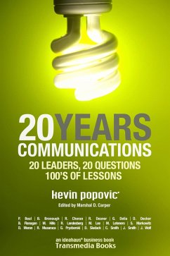 Cover 20YEARS Communications: 20 Leaders, 20 Questions, 100's of Lessons (eBook, ePUB)