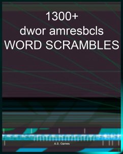 Cover 1300+ Word Scrambles (eBook, ePUB)