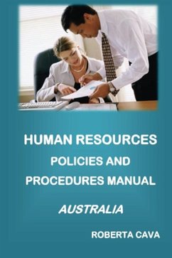 Human Resources Policies and Procedures Manual: Australia (eBook, ePUB) - Cava, Roberta