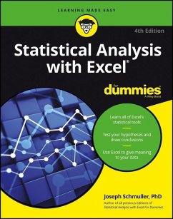 Statistical Analysis with Excel For Dummies (eBook, ePUB) - Schmuller, Joseph