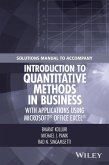 Solutions Manual to Accompany Introduction to Quantitative Methods in Business (eBook, ePUB)