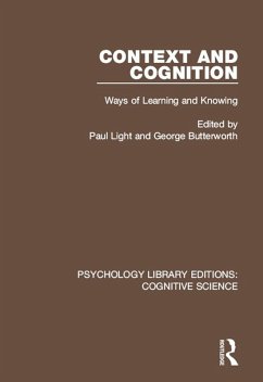 Cover Context and Cognition (eBook, ePUB)
