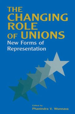 The Changing Role of Unions (eBook, PDF) - Wunnava, Phanindra V.