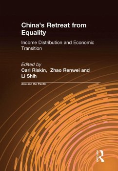 China's Retreat from Equality (eBook, ePUB) - Riskin, Carl; Renwei, Zhao; Shih, Li