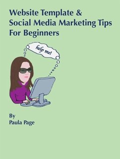 Cover Website Template and Social Media Marketing Tips For Beginners (eBook, ePUB)