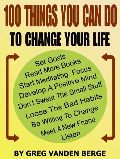 Cover 100 Things You Can Do, To Change Your Life (eBook, ePUB)