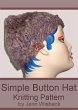 Simple Button Hat Knitting Pattern... - Bild 1
