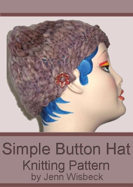Simple Button Hat Knitting Pattern (eBook, ePUB)