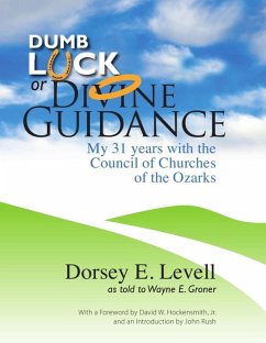 Dumb Luck or Divine Guidance: My 31 Years with the Council of Churches of the Ozarks (eBook, ePUB) - Levell, Dorsey E.