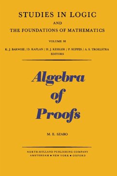 Cover Algebra of Proofs (eBook, PDF)