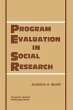 Program Evaluation in Social Research... - Bild 1