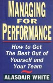 Managing for Performance (eBook, ePUB)