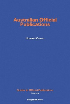 Australian Official Publications (eBook, PDF) - Coxon, Howard
