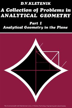 Cover A Collection of Problems in Analytical Geometry (eBook, PDF)