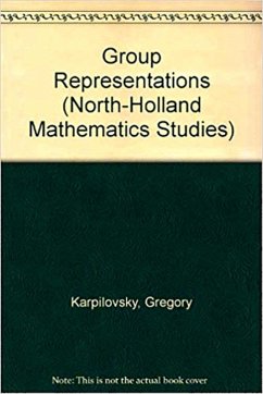 Cover Group Representations (eBook, PDF)