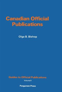 Canadian Official Publications (eBook, PDF) - Bishop, Olga B.