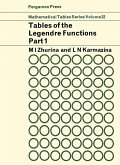 Tables of The Legendre Functions P-½+it(x) (eBook, PDF)