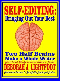 Cover Self-Editing: Two Half Brains Make a Whole Writer (eBook, ePUB)