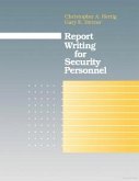 Report Writing for Security Personnel (eBook, PDF)