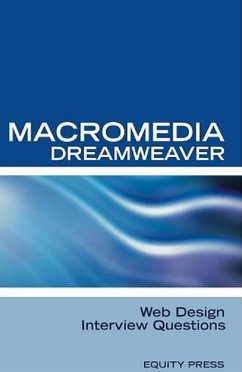 Cover Macromedia Dreamweaver Web Design Interview Questions (eBook, ePUB)