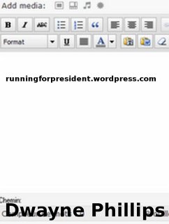 Cover RunningForPresident.Wordpress.com (eBook, ePUB)