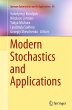 Modern Stochastics and Applications - Bild 1