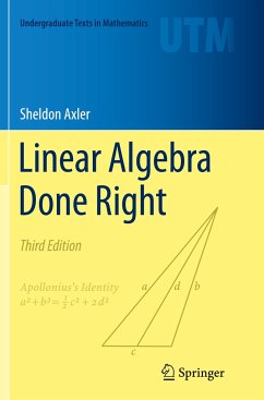 Linear Algebra Done Right - Axler, Sheldon