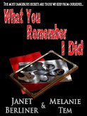 What You Remember I Did (eBook, ePUB)