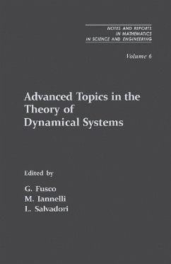 Advanced Topics in the Theory of Dynamical Systems (eBook, PDF)