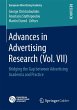 Advances in Advertising Research (Vol.... - Bild 1