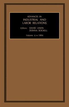 Advances in Industrial and Labor Relations (eBook, PDF) Cover Advances in Industrial and Labor Relations (eBook, PDF)