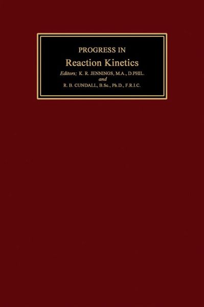 Progress in Reaction Kinetics (eBook, PDF)