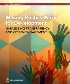 Making Politics Work for Development - World Bank
