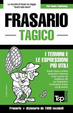 Frasario Italiano-Tagico e dizionario ridotto da 1500 vocaboli - Taranov, Andrey